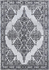 Estra Beas Grey Cotton Blend Rug