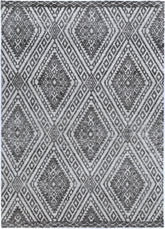 Estra Majitha Grey Cotton Blend Rug