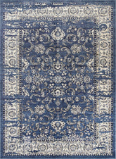 Axelle Ziegler Distressed Navy Rug