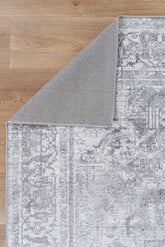 Santorini Arbela Grey Washable Rug - VTL1011-02