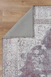 Santorini Isin Violet Washable Rug - VTL1192-00