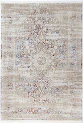 Evara Medalion Beige Multi Rug