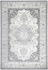 Evadne Traditional Grey Rug