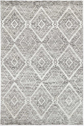 Estra Glenfalls Grey Tribal Rug