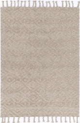 Orielle Diamond Wool Blend Ash Rug