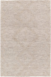 Orielle Aztec Wool Blend Ash Rug (No Tassel)