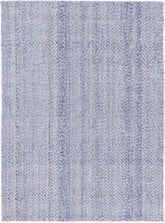 Coralia Chignon Blue Wool Blend Rug