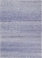 Coralia Cue Blue Wool Blend Rug