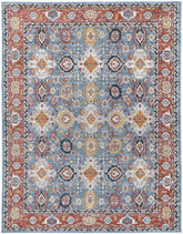Laguna Papian Transitional Charcoal & Blue Rug