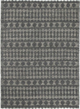 Shoreline Fine Tribal Grey Wool Rug