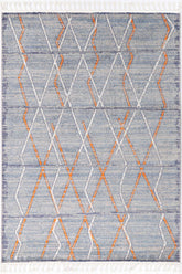 Pelagia Catarpe Blue Contemporary Rug