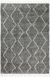 Brisa Levi Fleck Tribal Grey Rug