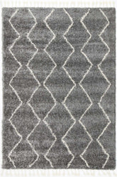 Brisa Levi Tribal Grey Rug