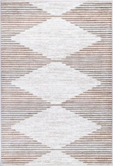 Driftsea Diamond Latte Contemporary Rug