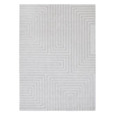 Frayla Felix Light Grey Wool Rug