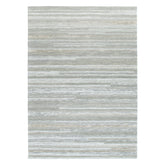 Frayla Linear Light Ash Wool Rug