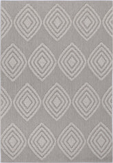 Claymore Modern Indoor/Outdoor Brown Rug (New landed)