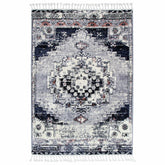 Quarry Slate Antique Blue Transitional Rug