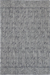 Slate Almeria Blue Contemporary Rug