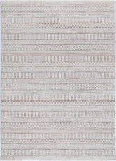 Flint KermanBeige Tribal Soft Rug