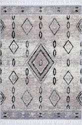 Montara Tribal Diamond Ash Rug (Morocco)
