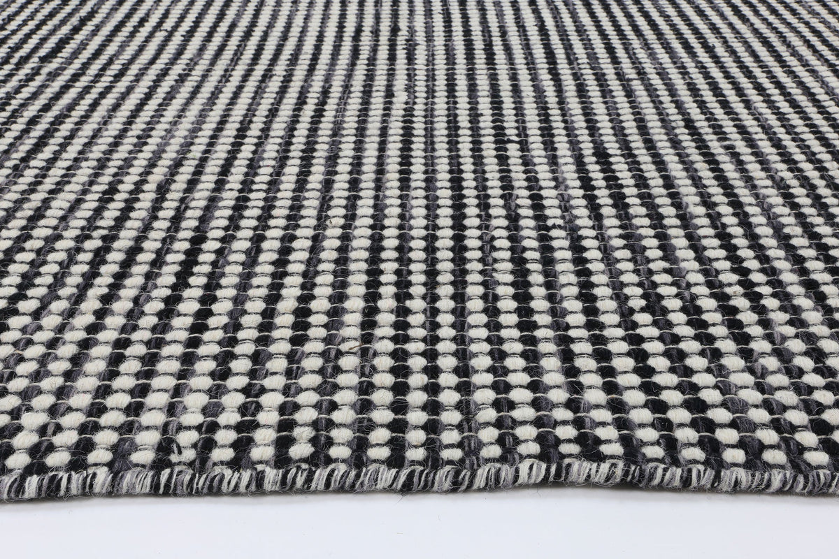 Elsinore Charcoal Reversible Wool Rug
