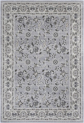 Palletto Hamburg Grey Traditional Soft Rug
