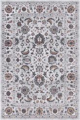 Motifera Edward Ivory & Red Traditional Rug