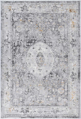 Motifera Alexander Grey & Yellow Traditional Rug