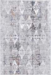 Motifera Harlequinn Grey & Multi Geometric Rug