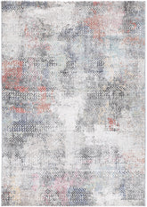 Glenmere Ernesto Grey & Terracotta Tribal Rug