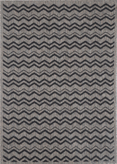 Briarwood Brown Beige and Black Geometric Rug