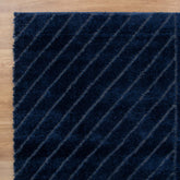 Pebble Modern Navy Shag Rug