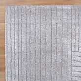 Pebble Dior Silver Shag Rug