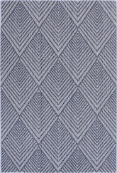 Torrelle Naka Charcoal Geometric Flatweave Rug