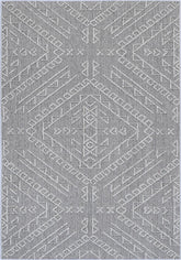 Torrelle Kaua Ash Tribal Flatweave Rug