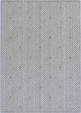 Torrelle Walasi Ash Geometric Flatweave Rug