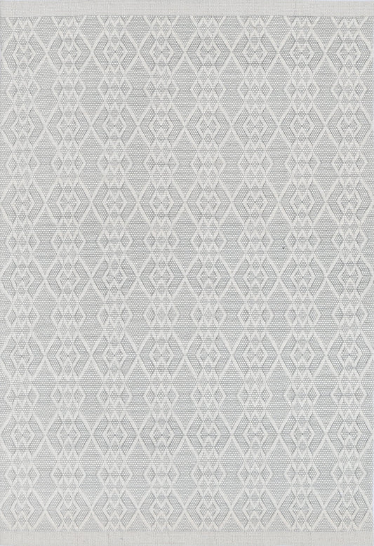 Bellora Diamond Grey Wool Rug