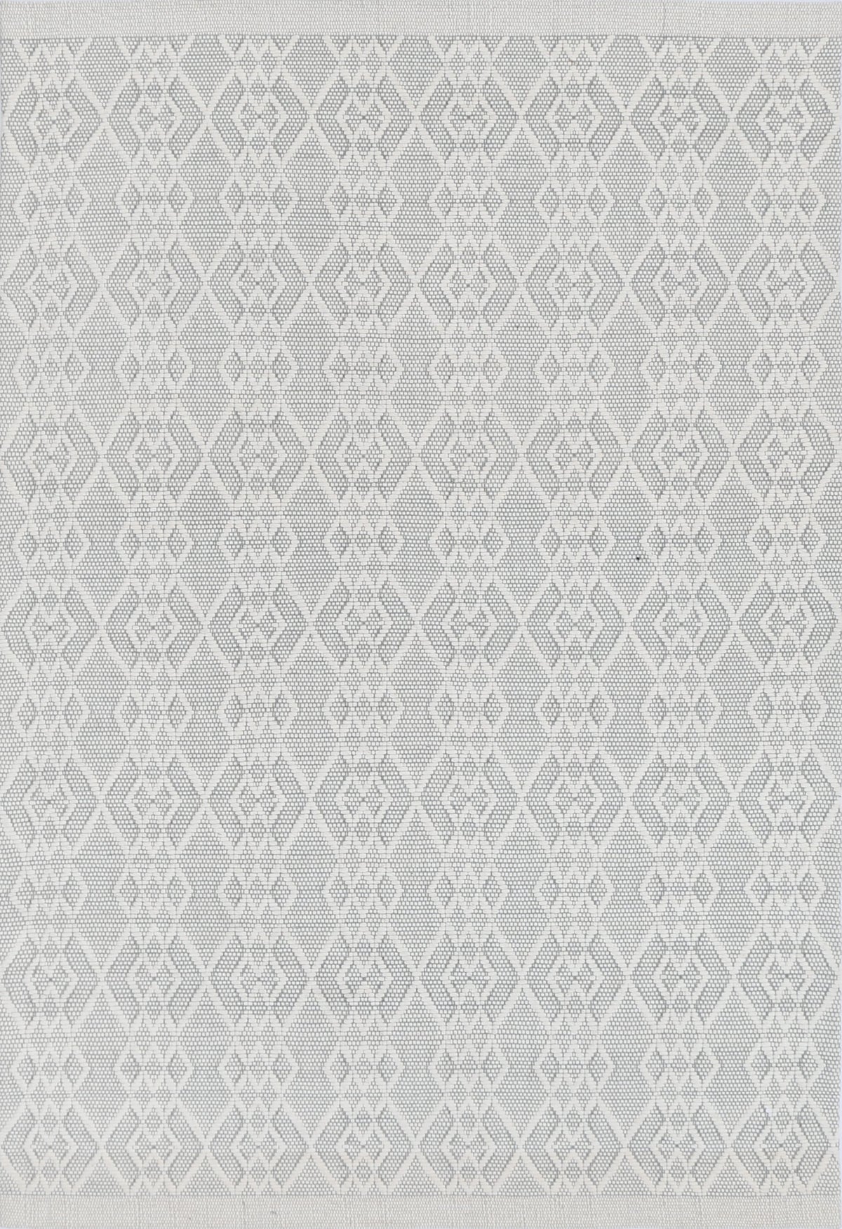 Bellora Diamond Grey Wool Rug