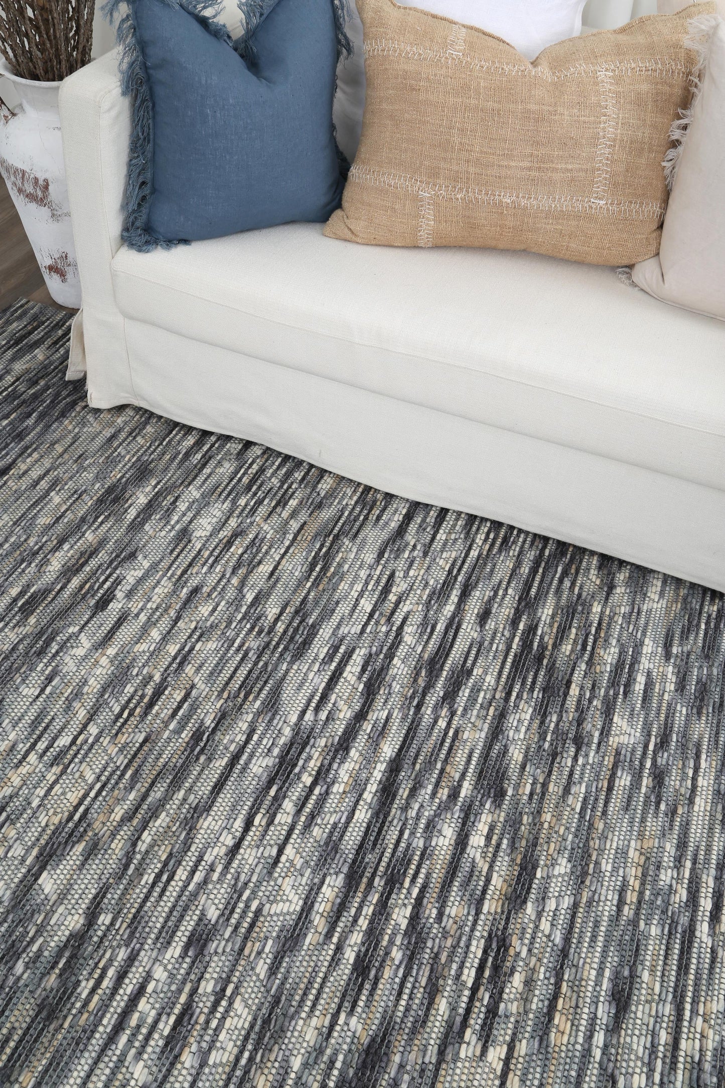 Bellora Diamond Stone Wool Rug