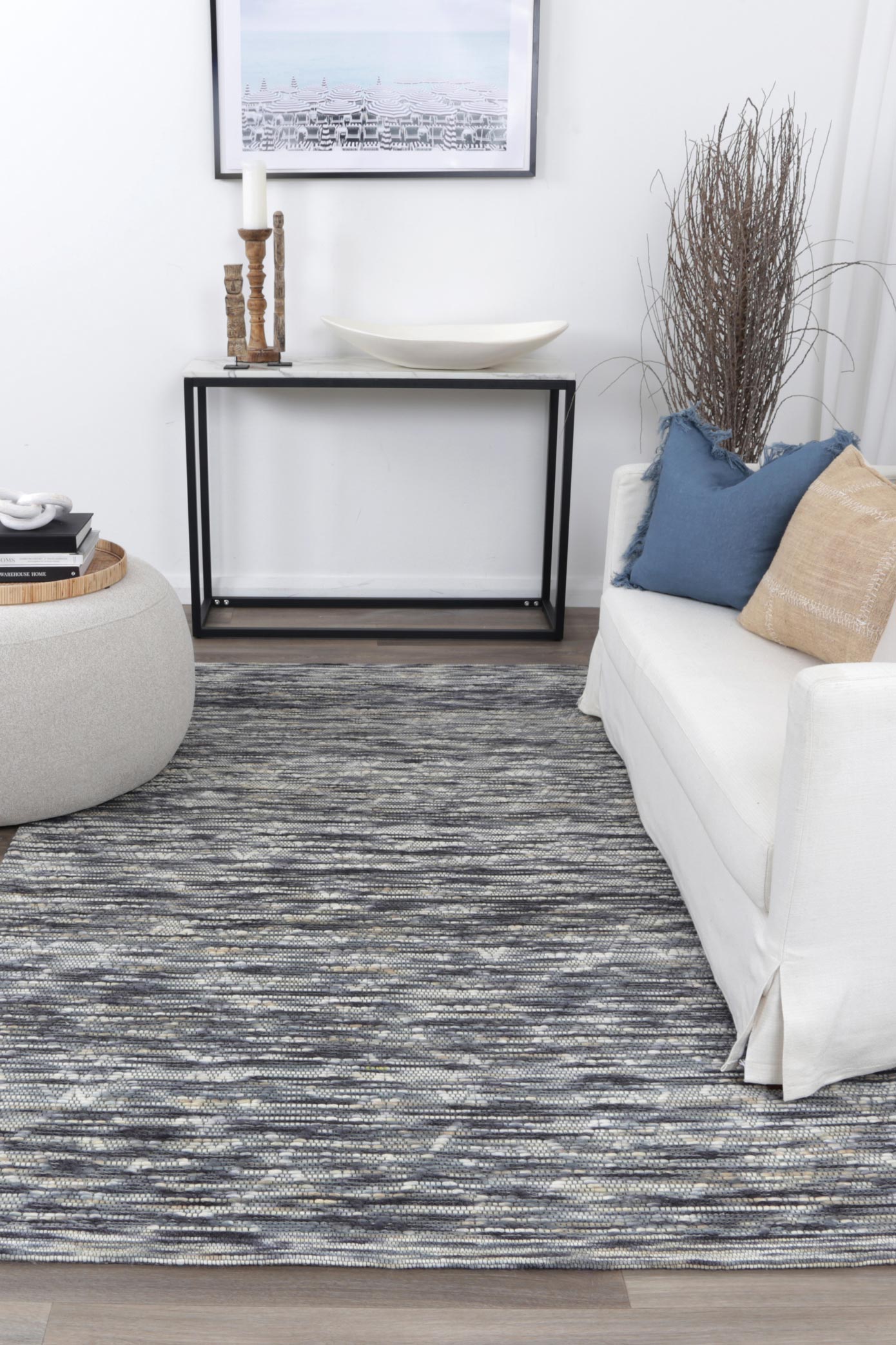 Bellora Diamond Stone Wool Rug