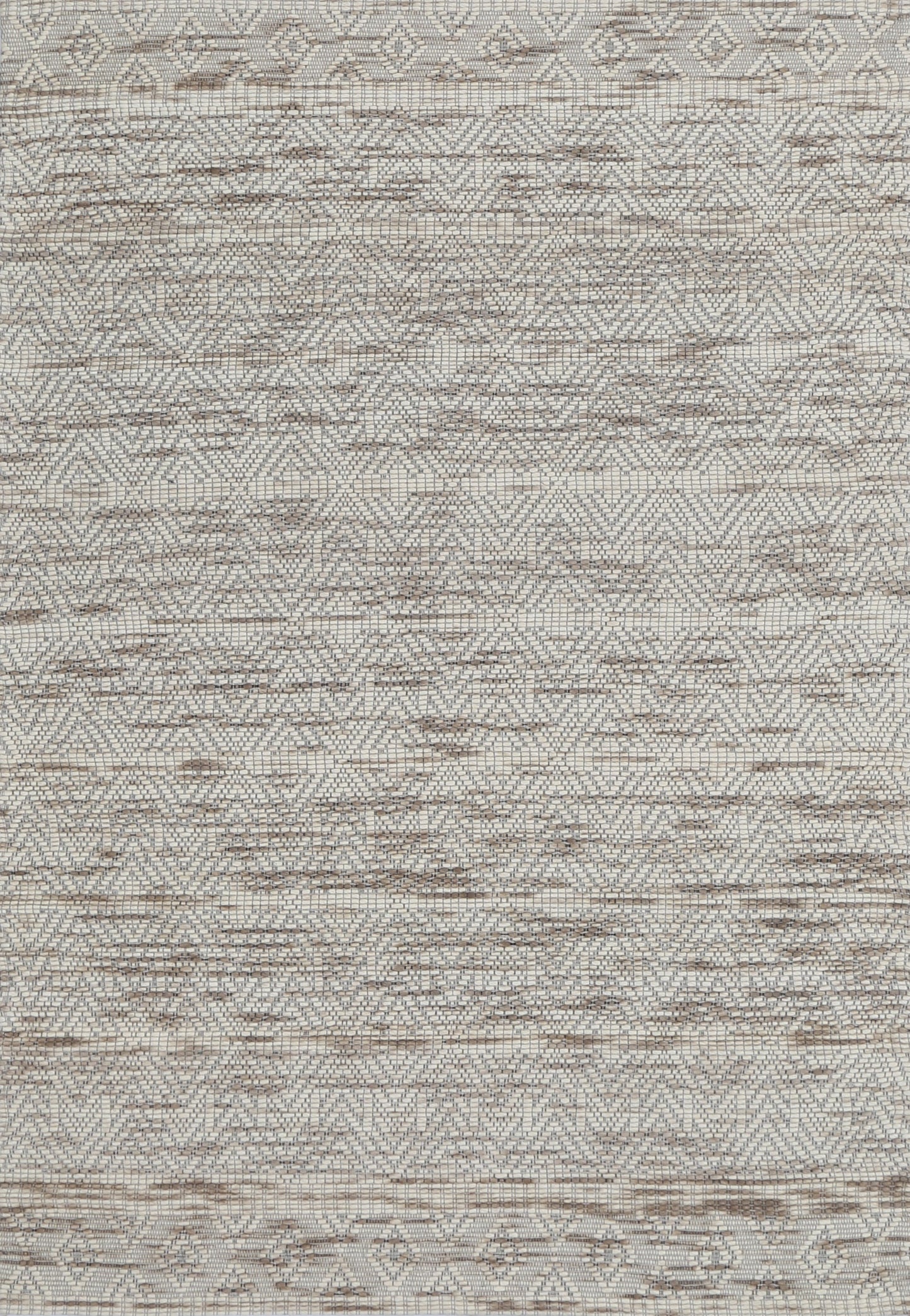 Bellora Chevron Beige Wool Rug