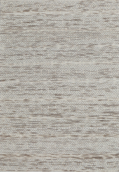 Bellora Chevron Beige Wool Rug