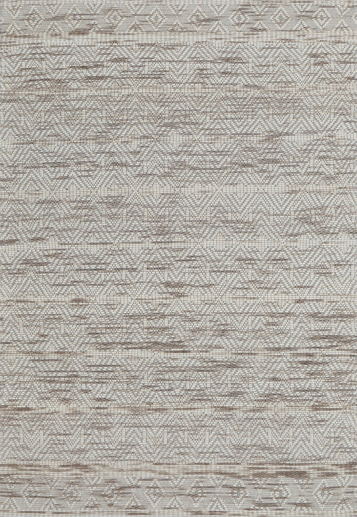 Bellora Chevron Beige Wool Rug