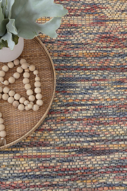 Bellora Chevron Multi Wool Rug