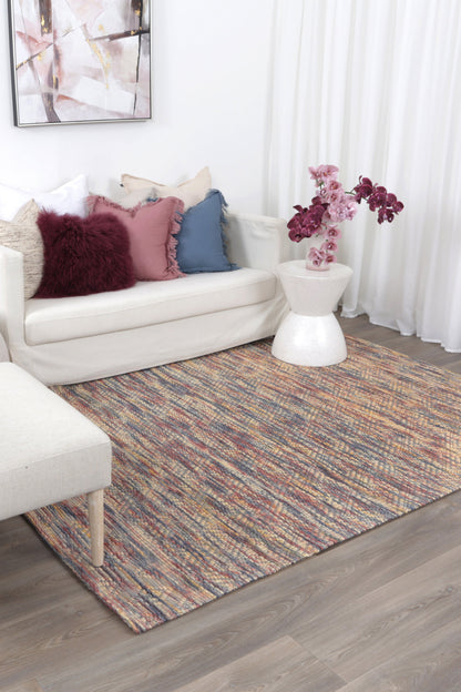 Bellora Chevron Multi Wool Rug
