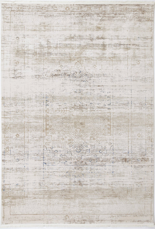 Bohemian Paradise Traditional Grey Blue Rug