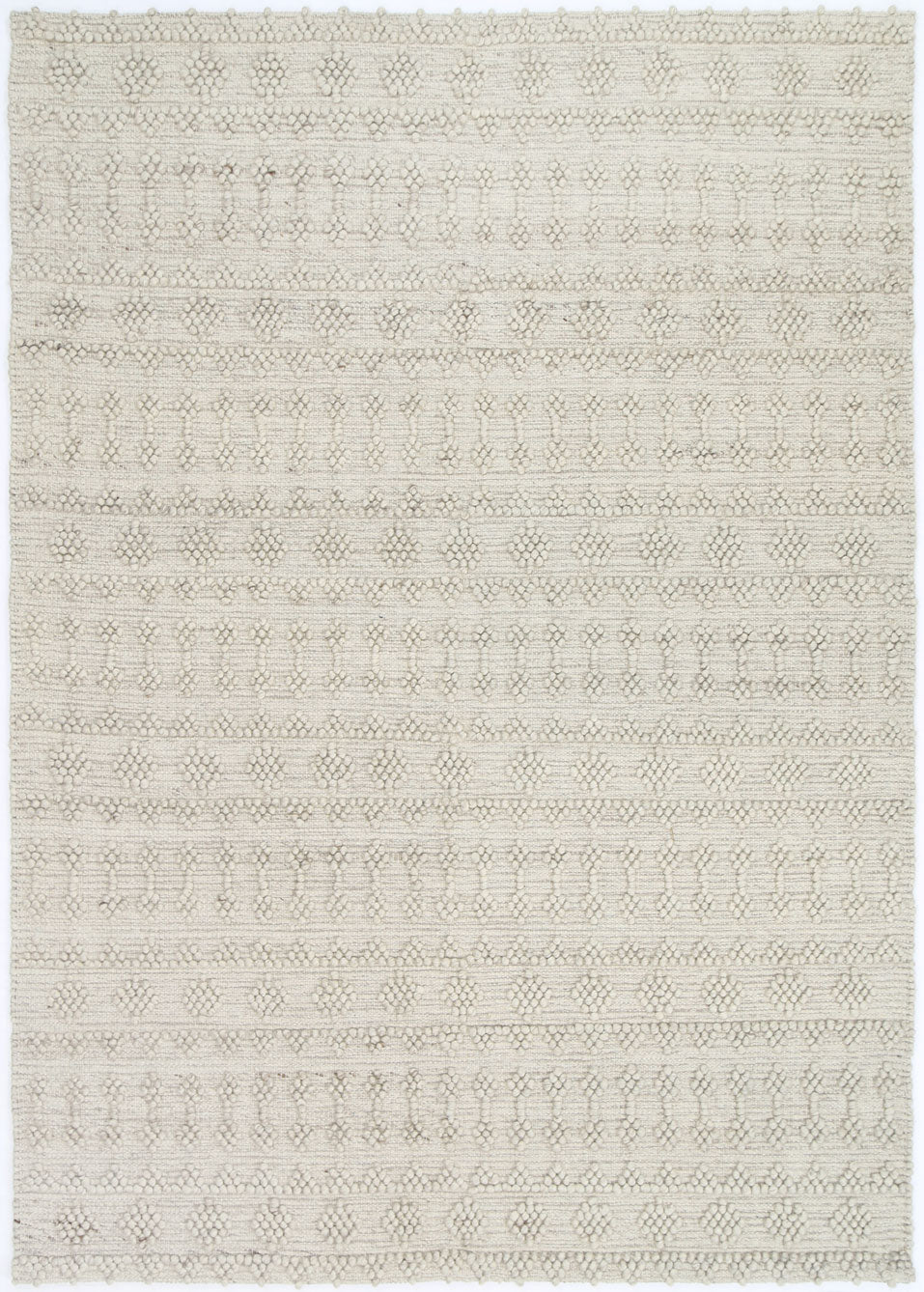 Shoreline Fine Tribal Natural Wool Rug