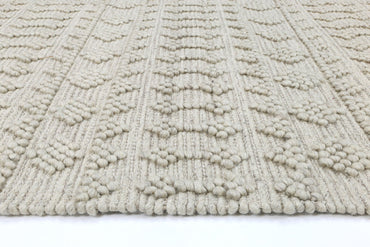 Shoreline Fine Tribal Natural Wool Rug
