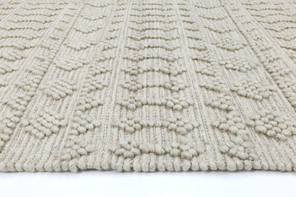 Shoreline Fine Tribal Natural Wool Rug